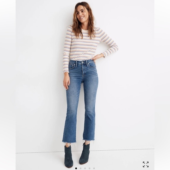 Madewell Denim - Madewell Cali Demi Boot Cut Jeans 24 P
